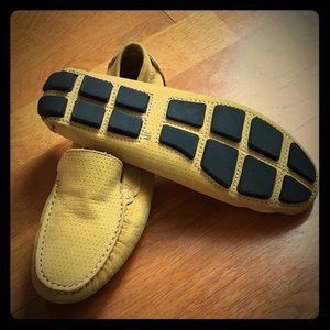 Suede driving loafer